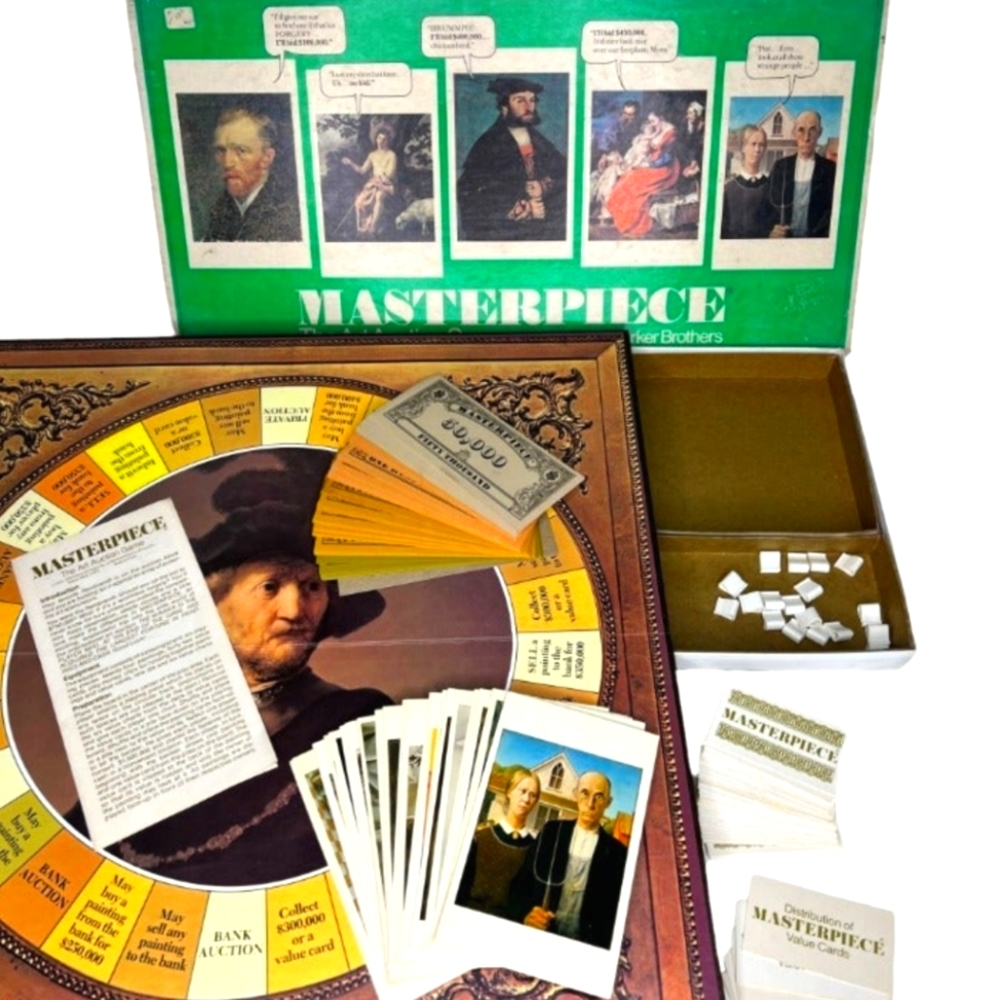 Masterpiece Board Game 1972